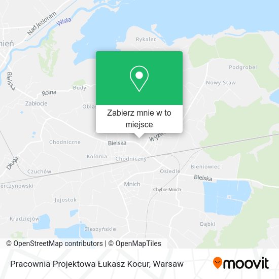 Mapa Pracownia Projektowa Łukasz Kocur