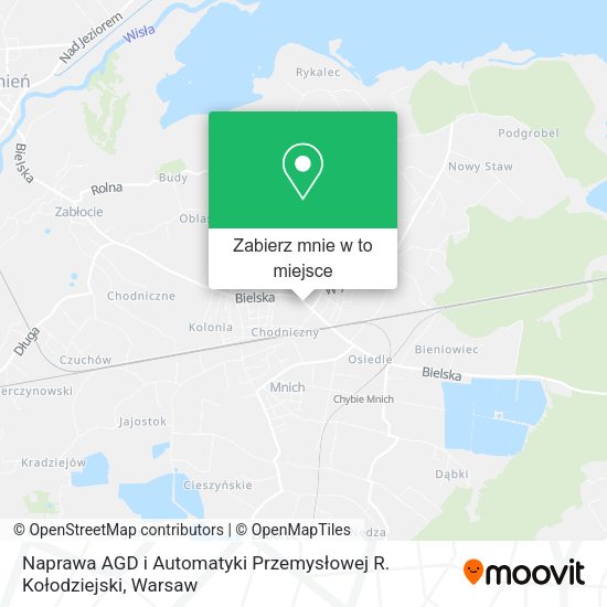 Mapa Naprawa AGD i Automatyki Przemysłowej R. Kołodziejski