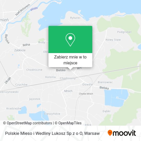 Mapa Polskie Mieso i Wedliny Lukosz Sp z o O