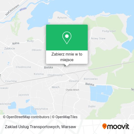 Mapa Zaklad Uslug Transportowych