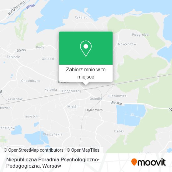 Mapa Niepubliczna Poradnia Psychologiczno-Pedagogiczna