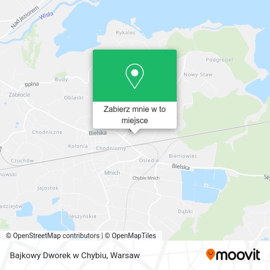 Mapa Bajkowy Dworek w Chybiu