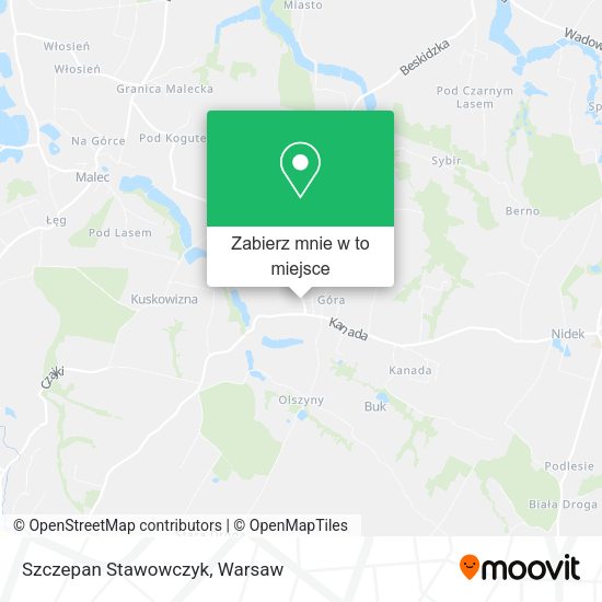 Mapa Szczepan Stawowczyk