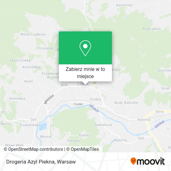 Mapa Drogeria Azyl Piekna