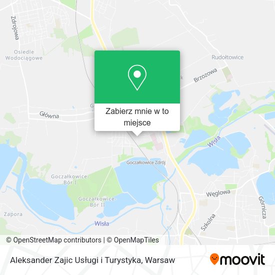 Mapa Aleksander Zajic Usługi i Turystyka