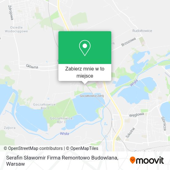 Mapa Serafin Sławomir Firma Remontowo Budowlana