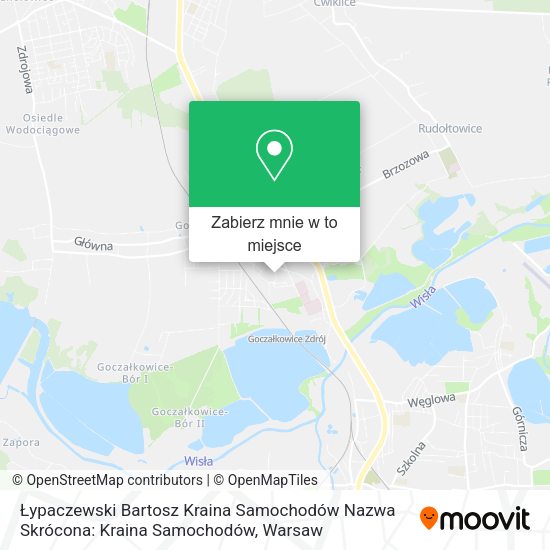 Mapa Łypaczewski Bartosz Kraina Samochodów Nazwa Skrócona: Kraina Samochodów