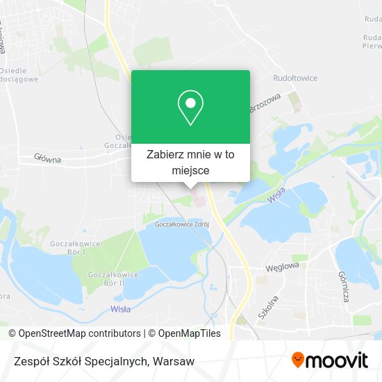 Mapa Zespół Szkół Specjalnych