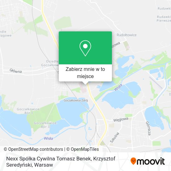 Mapa Nexx Spółka Cywilna Tomasz Benek, Krzysztof Seredyński