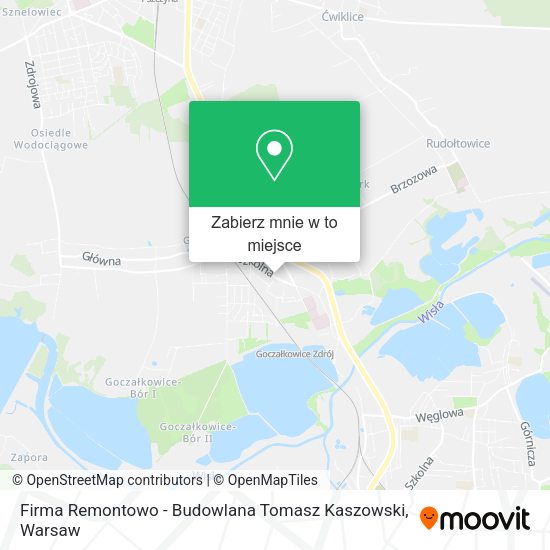 Mapa Firma Remontowo - Budowlana Tomasz Kaszowski