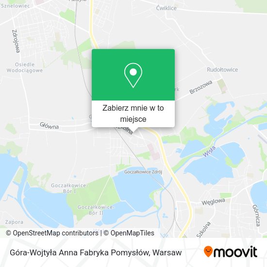 Mapa Góra-Wojtyła Anna Fabryka Pomysłów