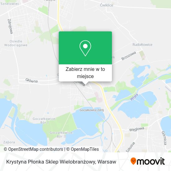 Mapa Krystyna Płonka Sklep Wielobranżowy