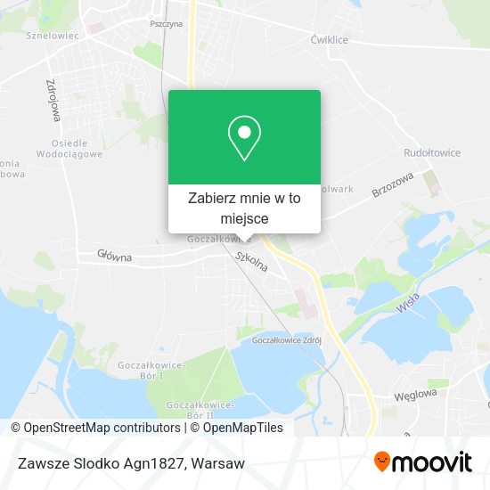 Mapa Zawsze Slodko Agn1827