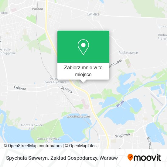 Mapa Spychała Seweryn. Zakład Gospodarczy