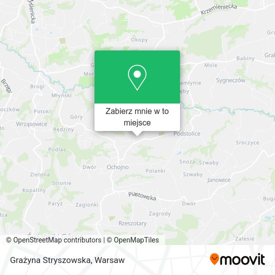 Mapa Grażyna Stryszowska