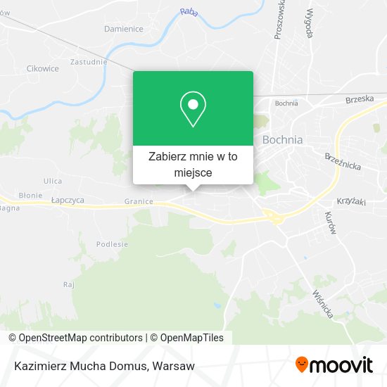 Mapa Kazimierz Mucha Domus