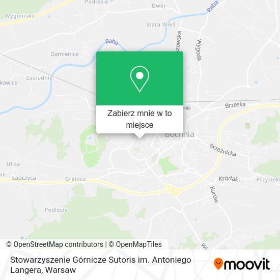 Mapa Stowarzyszenie Górnicze Sutoris im. Antoniego Langera