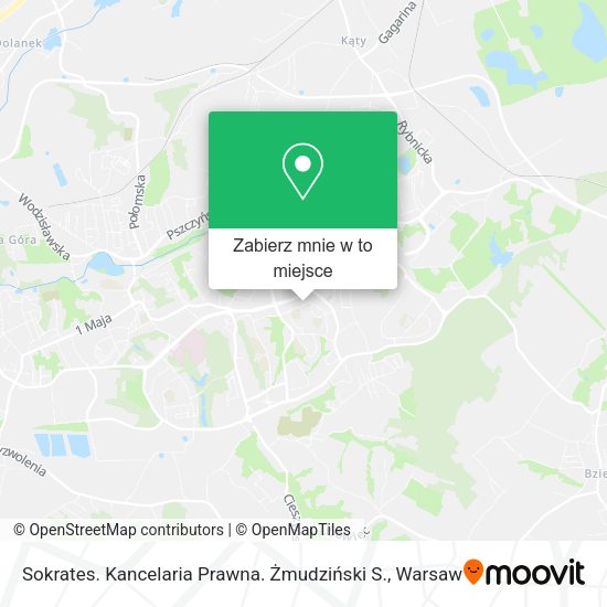 Mapa Sokrates. Kancelaria Prawna. Żmudziński S.