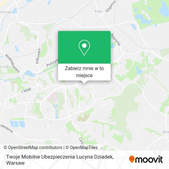 Mapa Twoje Mobilne Ubezpieczenia Lucyna Dziadek