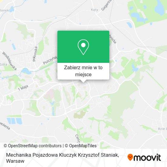 Mapa Mechanika Pojazdowa Kluczyk Krzysztof Staniak