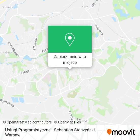 Mapa Usługi Programistyczne - Sebastian Staszyński