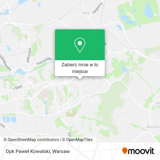 Mapa Dpk Paweł Kowalski