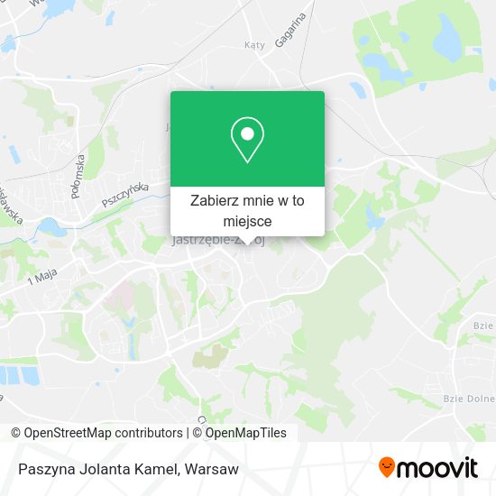 Mapa Paszyna Jolanta Kamel