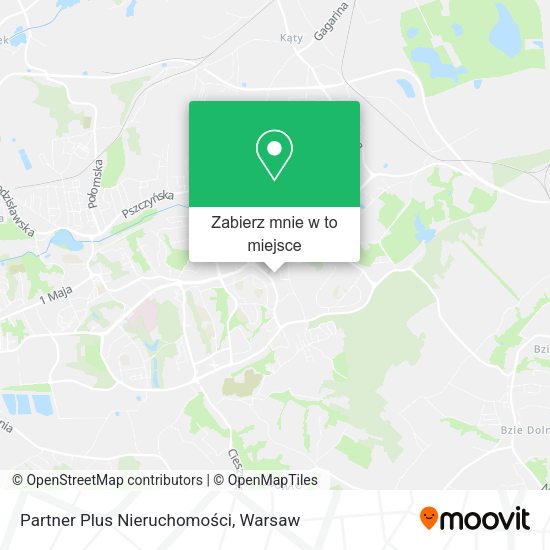 Mapa Partner Plus Nieruchomości