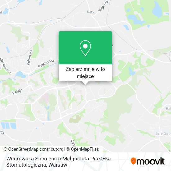 Mapa Wnorowska-Siemieniec Małgorzata Praktyka Stomatologiczna