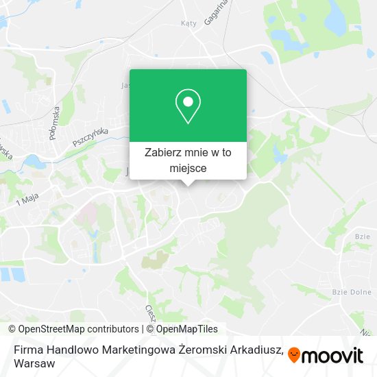 Mapa Firma Handlowo Marketingowa Żeromski Arkadiusz