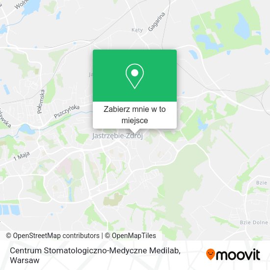 Mapa Centrum Stomatologiczno-Medyczne Medilab