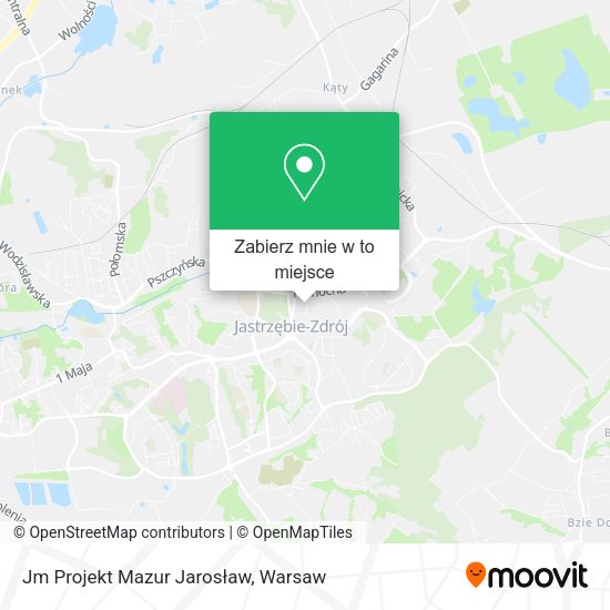 Mapa Jm Projekt Mazur Jarosław