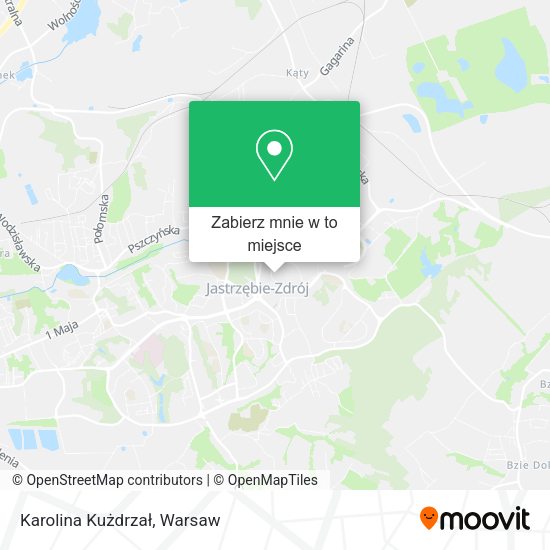 Mapa Karolina Kużdrzał