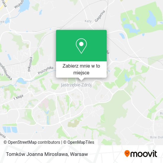 Mapa Tomków Joanna Mirosława