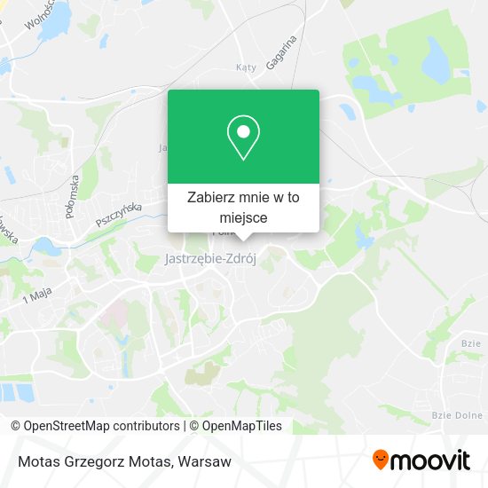 Mapa Motas Grzegorz Motas