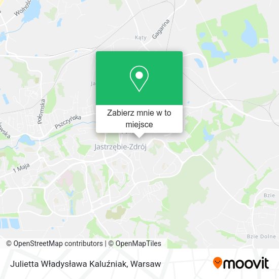 Mapa Julietta Władysława Kaluźniak