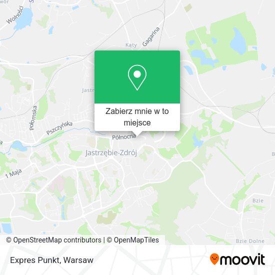 Mapa Expres Punkt