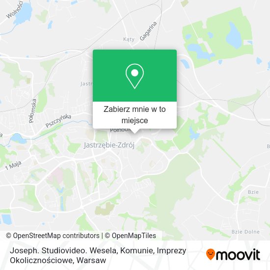 Mapa Joseph. Studiovideo. Wesela, Komunie, Imprezy Okolicznościowe