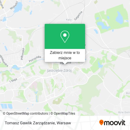 Mapa Tomasz Gawlik Zarządzanie