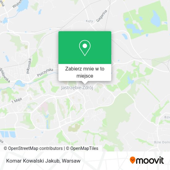 Mapa Komar Kowalski Jakub