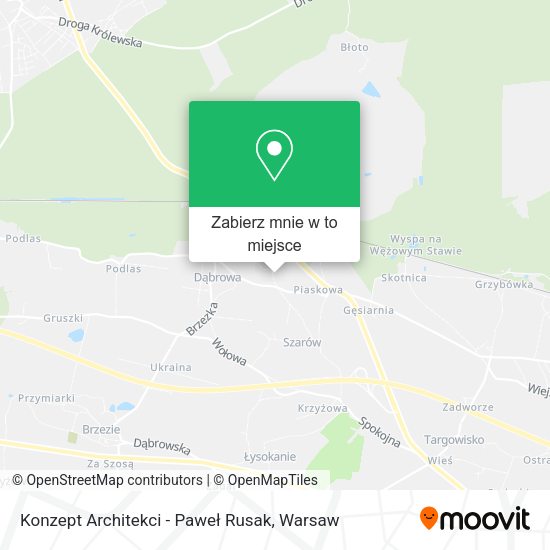 Mapa Konzept Architekci - Paweł Rusak