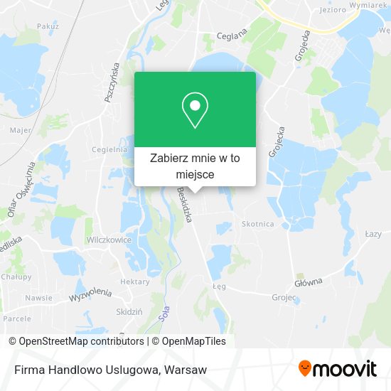 Mapa Firma Handlowo Uslugowa