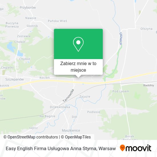 Mapa Easy English Firma Usługowa Anna Styrna