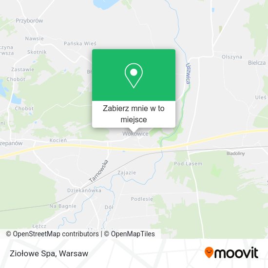 Mapa Ziołowe Spa