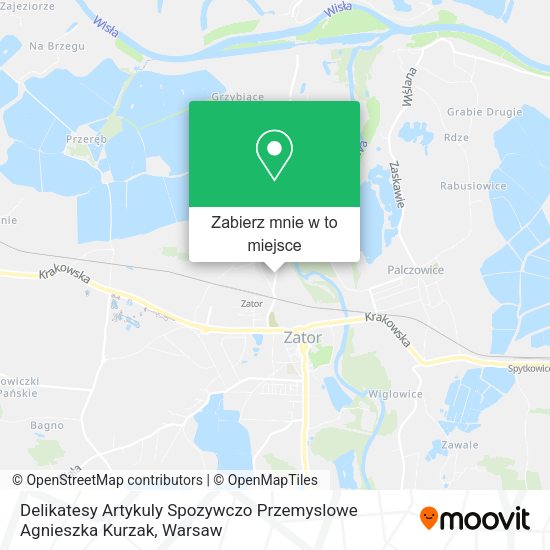 Mapa Delikatesy Artykuly Spozywczo Przemyslowe Agnieszka Kurzak