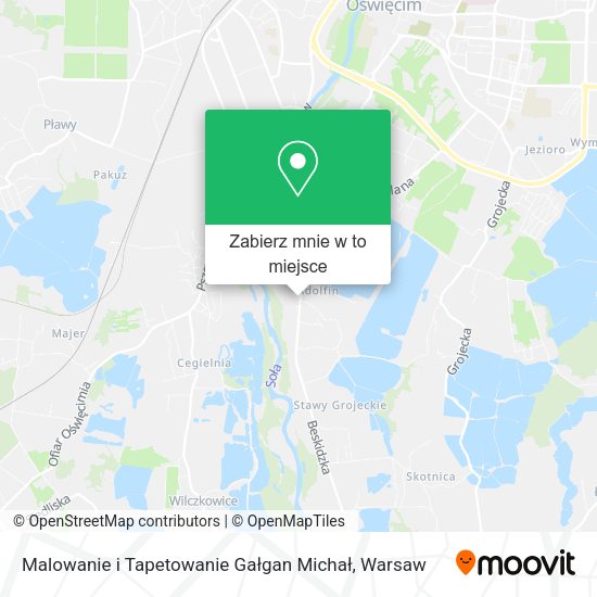 Mapa Malowanie i Tapetowanie Gałgan Michał