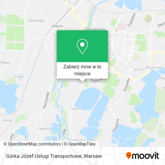 Mapa Górka Józef Usługi Transportowe