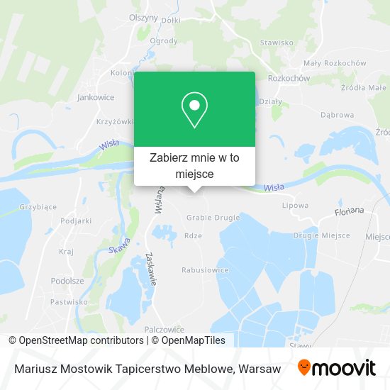 Mapa Mariusz Mostowik Tapicerstwo Meblowe