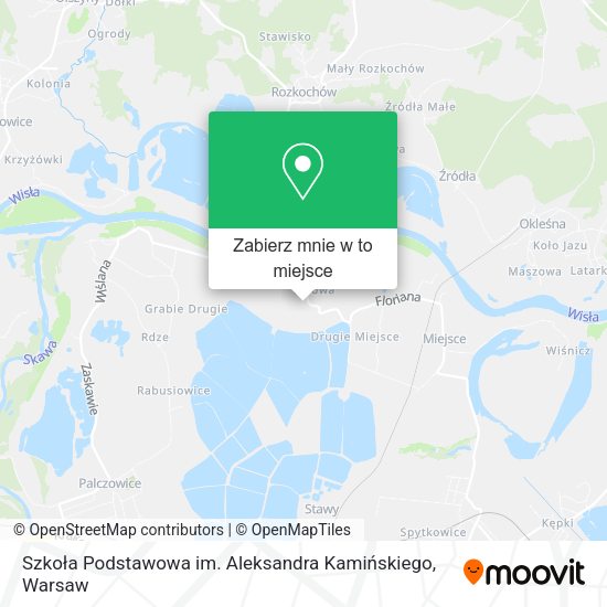 Mapa Szkoła Podstawowa im. Aleksandra Kamińskiego