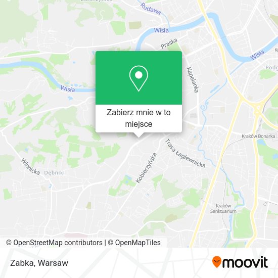 Mapa Zabka